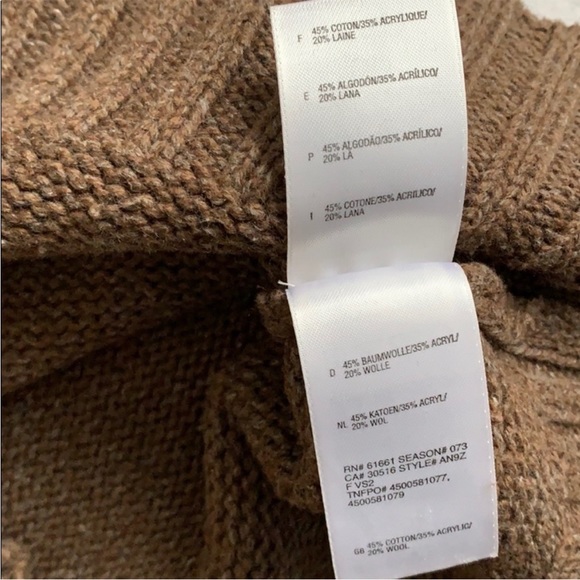 North Face Brown Fairisle Knit Sweater - Picture 3 of 6
